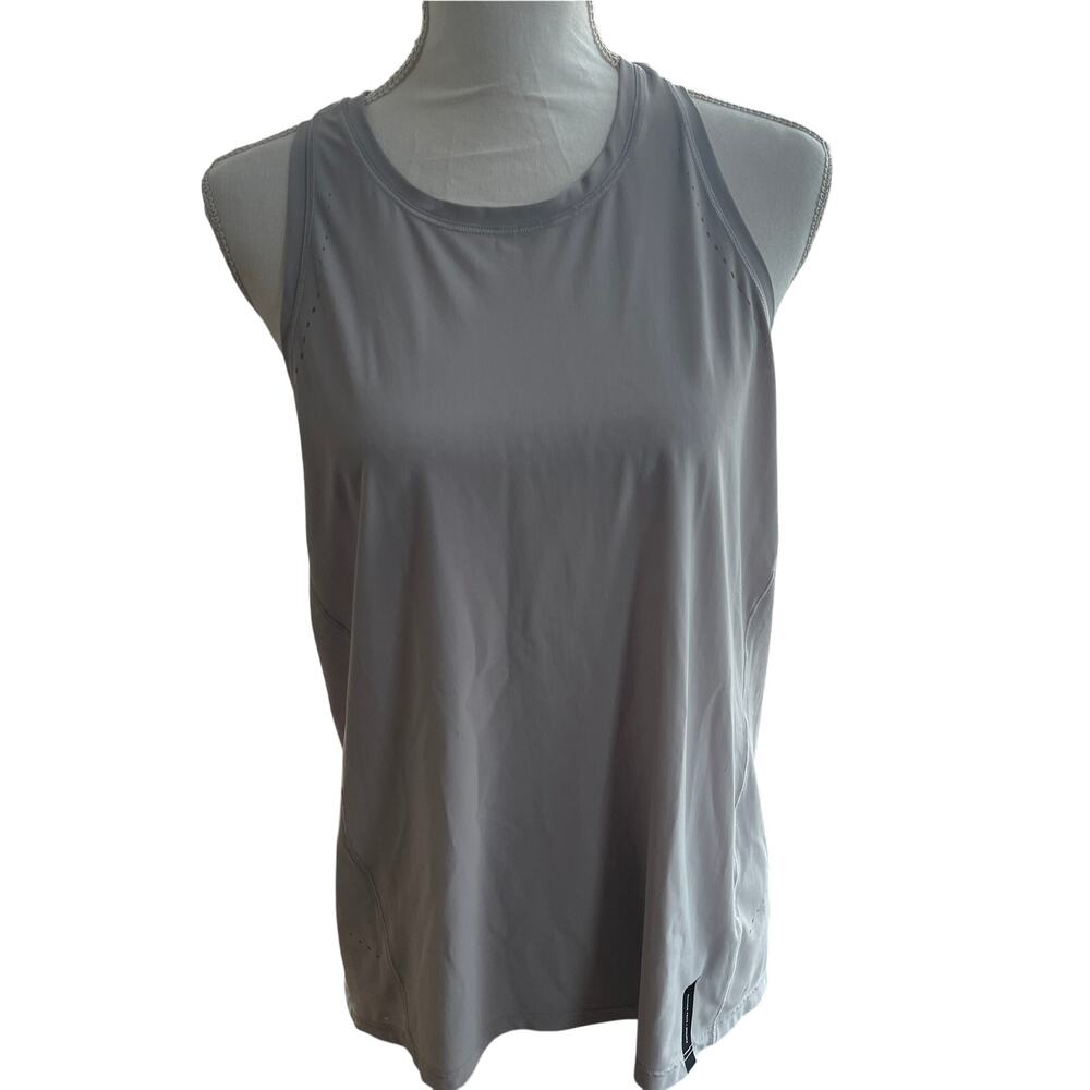 Allyson Felix ATHLETA Razorback Tank Top in Light Purple Lilac (M)